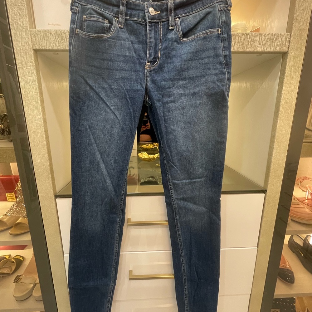 Hollister Dark Blue Skinny Jeans size 28